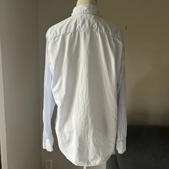 Frank & Eileen Eileen Relaxed Button-Up Shirt (Pale Blue)